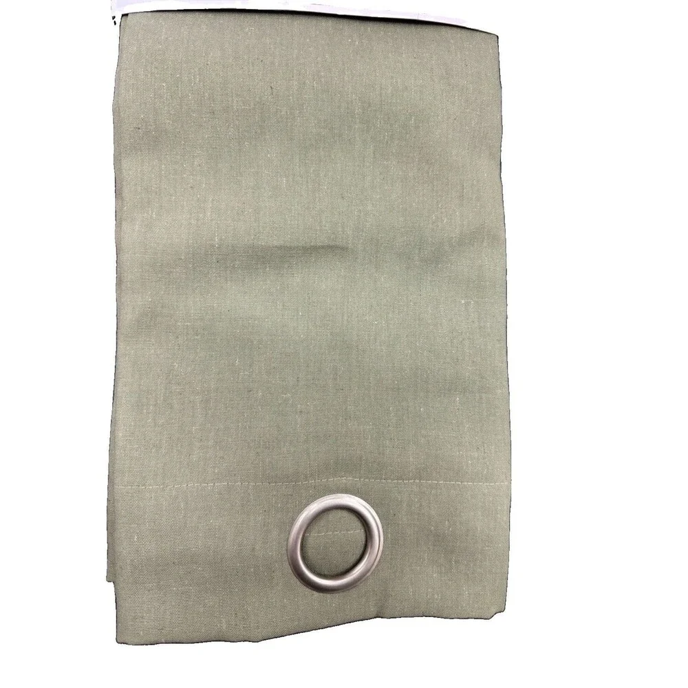 (A5) Town & Country Basics Bertram Sage Green Room Darkening Curtains 50x84 Pack